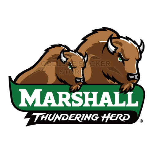 Design Marshall Thundering Herd Iron-on Transfers (Wall Stickers)NO.4981